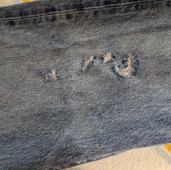 Levi's White Oak Cone Denim Selvedge Straight Leg Jeans size 27 - Picture 7 of 8